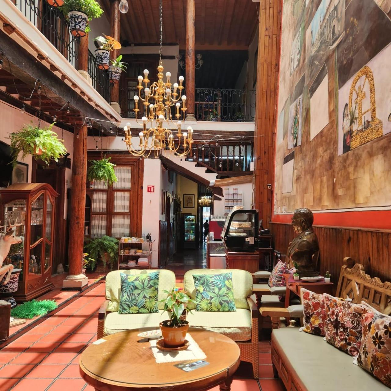 Hotel Casa Baez Пацкуаро Экстерьер фото