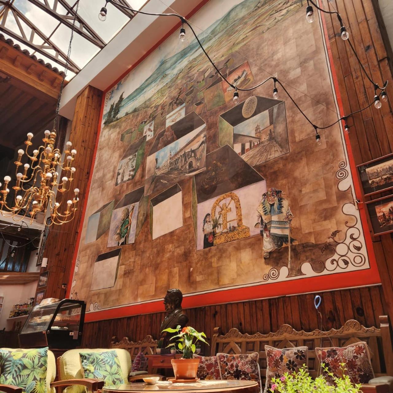 Hotel Casa Baez Пацкуаро Экстерьер фото