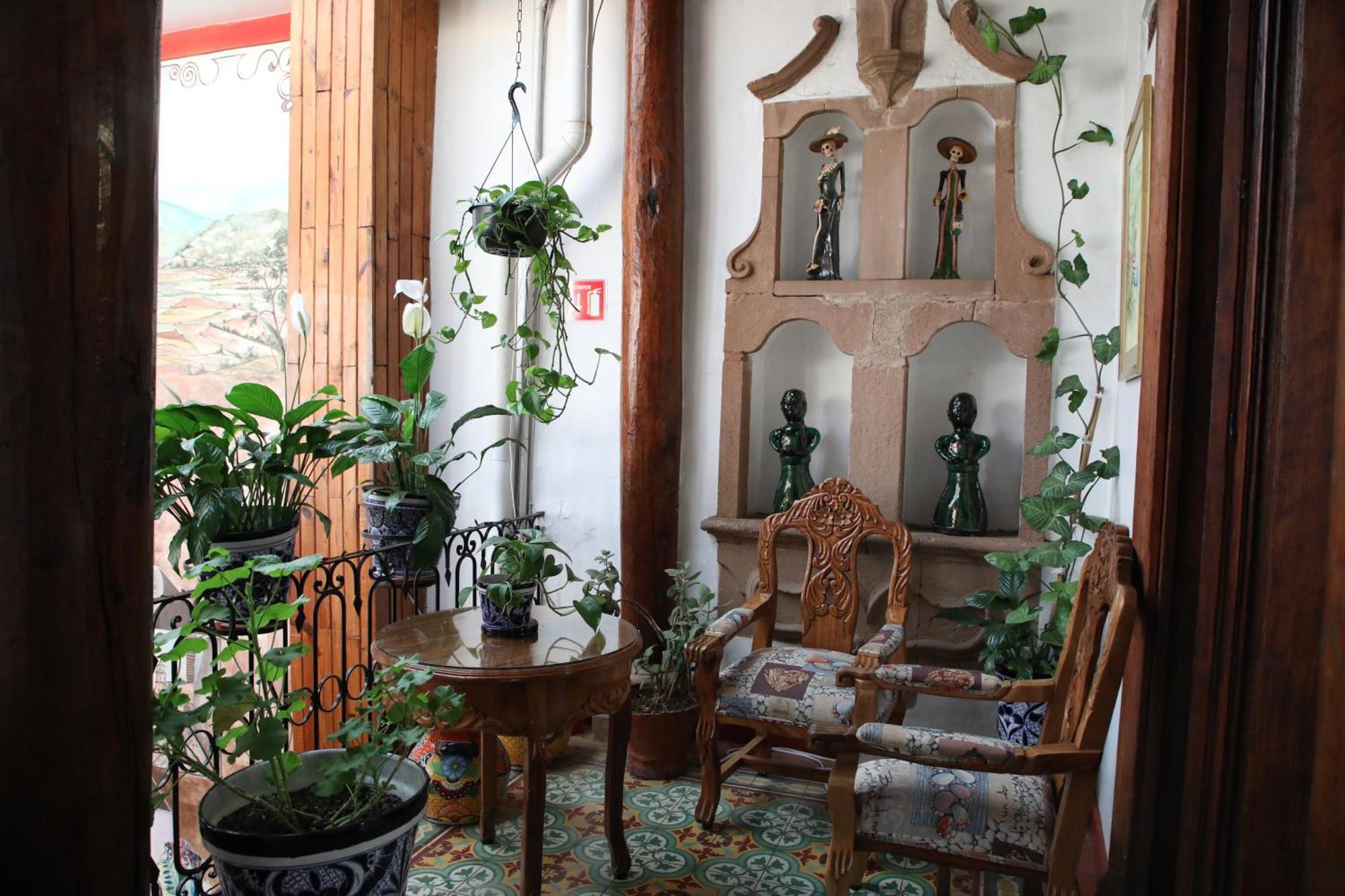 Hotel Casa Baez Пацкуаро Экстерьер фото