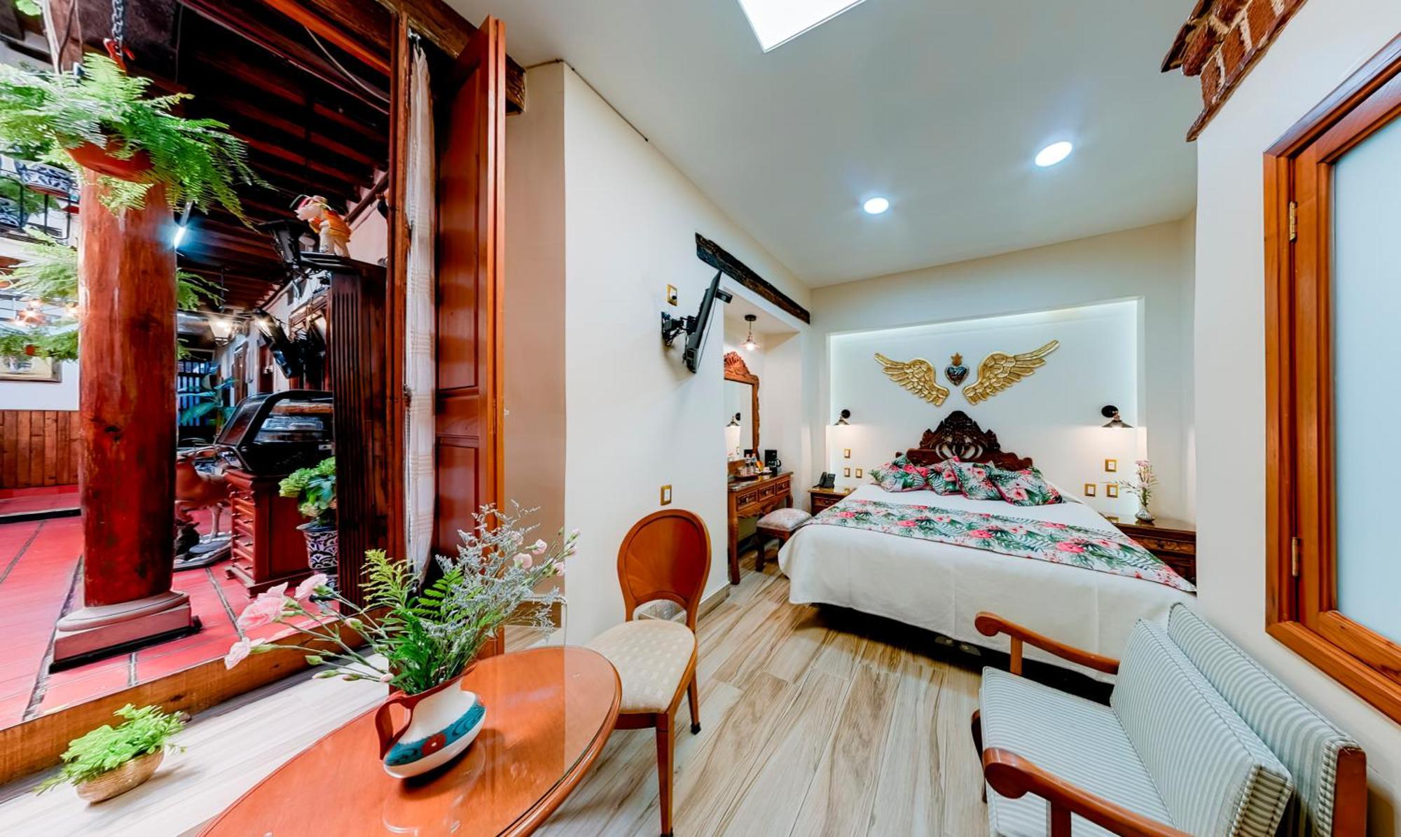 Hotel Casa Baez Пацкуаро Экстерьер фото