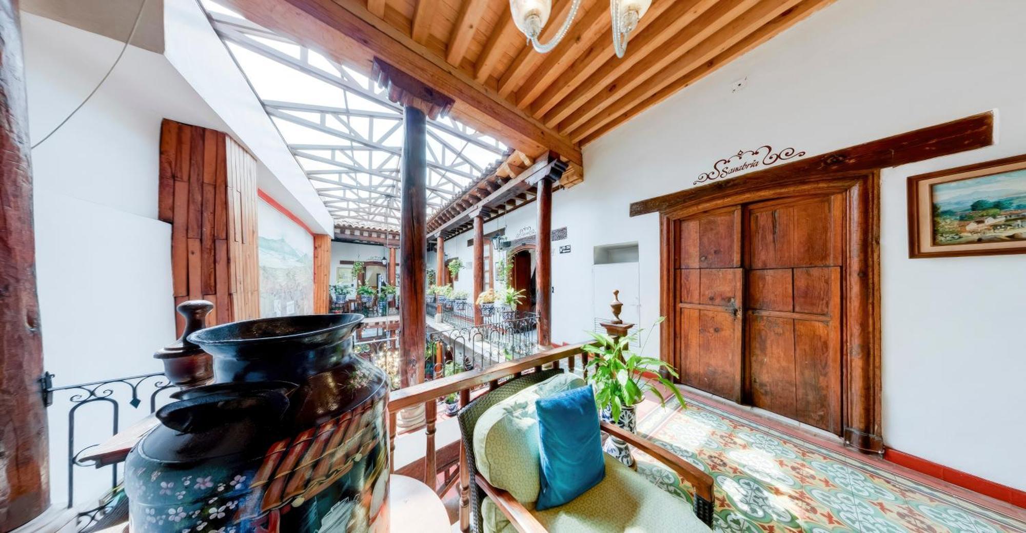 Hotel Casa Baez Пацкуаро Экстерьер фото